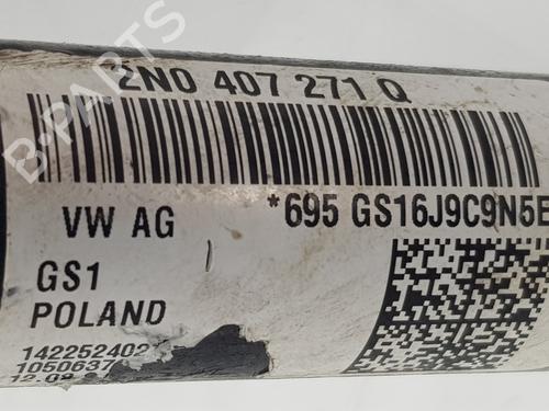 Left front driveshaft VW CRAFTER Van (SY_, SX_)  | BP29535655M38 