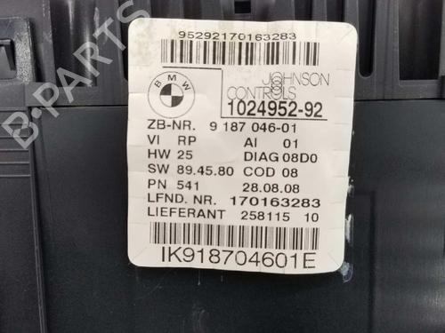 Instrument cluster BMW 1 (E87) 116 d | BP6804262C47 