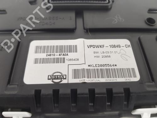 Instrument cluster NISSAN NV200 / EVALIA Bus e-NV (ME0M) | BP11353019C47 