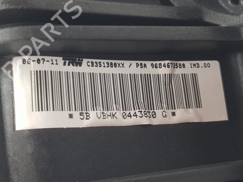 Airbag Kit PEUGEOT 3008 I MPV (0U_) 1.6 HDi | BP8883968C86 
