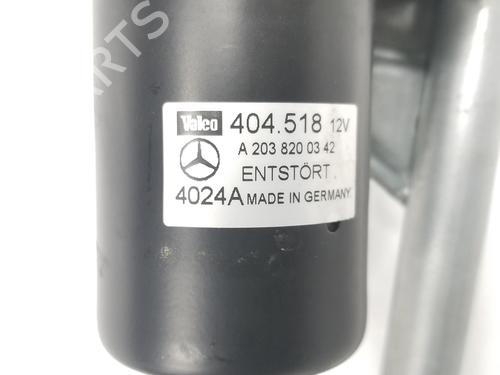 Front wiper motor MERCEDES-BENZ C-CLASS (W203) C 220 CDI (203.008) | BP9978229M29 