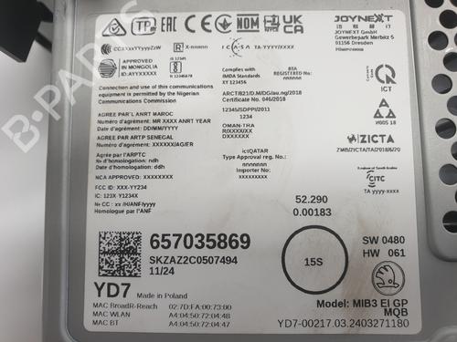 Display monitor SKODA SCALA (NW1)  | BP29409414C48 
