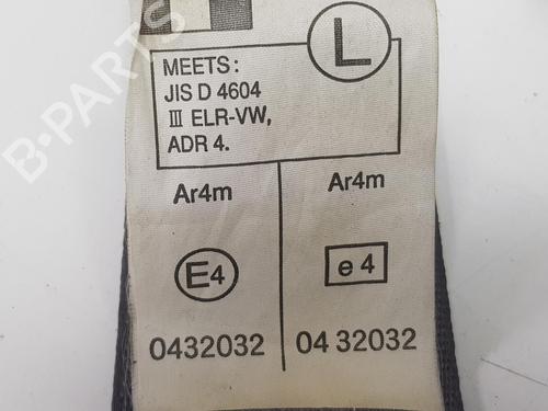 Rear right seatbelt TOYOTA LAND CRUISER PRADO (_J12_) 3.0 D-4D (KDJ120, KDJ125) | BP12465489I28 