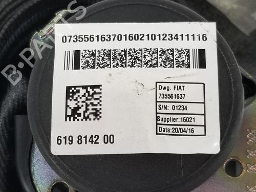 Rear right seatbelt FIAT PANDA (312_, 319_) 1.3 D Multijet 4x4 (312PXU1A) | BP8231439I28 