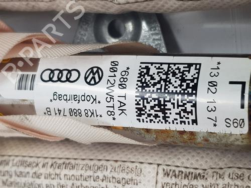 Left curtain airbag VW SCIROCCO III (137, 138) 1.4 TSI | BP20192343C11 