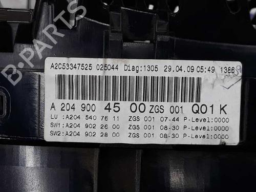 Instrument cluster MERCEDES-BENZ GLK-CLASS (X204) 220 CDI 4-matic (204.984, 204.997) | BP3137396C47 
