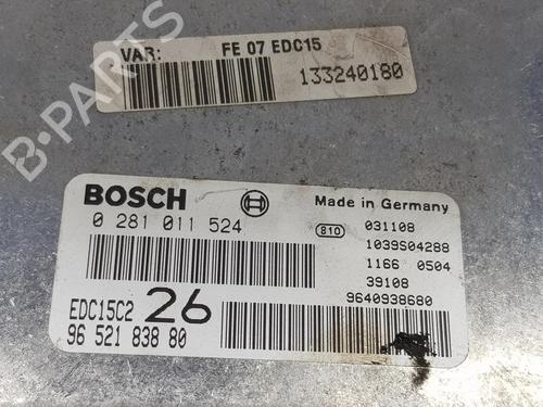 Engine control unit (ECU) CITROËN C5 I (DC_) 2.0 HDi (DCRHZB, DCRHZE) | BP18026651M57 