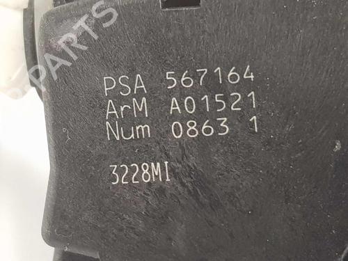 Rear right lock PEUGEOT 308 I (4A_, 4C_) 1.6 HDi | BP6795911C99 