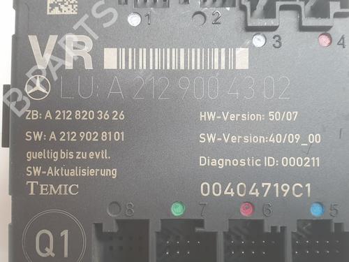 Electronic module MERCEDES-BENZ C-CLASS T-Model (S204) C 250 CDI 4-matic (204.282) | BP33215222M83 - Image 5