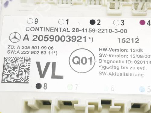 Electronic module MERCEDES-BENZ C-CLASS T-Model (S205) C 220 BlueTEC / d (205.204) | BP16460239M83 