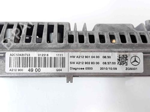 Display monitor MERCEDES-BENZ E-CLASS (W212) E 200 CDI / BlueTEC (212.005, 212.006) | BP5873827C48 