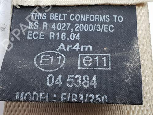 Rear right seatbelt HYUNDAI SANTA FÉ II (CM) 2.2 CRDi GLS | BP23147775I28 