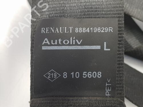 Rear left seatbelt RENAULT CLIO IV (BH_) 1.5 dCi 75 | BP9106952I29 