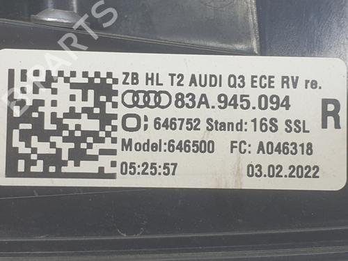 Right tailgate light AUDI Q3 Sportback (F3N) 2.5 RS TFSI quattro | BP33460238C80 - Image 5