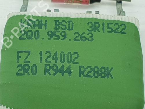 Heater resistor SEAT IBIZA V (KJ1, KJG) 1.0 MPi | BP13640060M108 