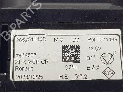 Climate control RENAULT KANGOO III MPV | BP38441749I5 - Image 3