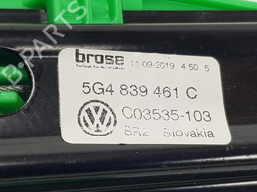 Rear left window mechanism VW GOLF VII (5G1, BQ1, BE1, BE2) 2.0 TDI | BP15658853C24 