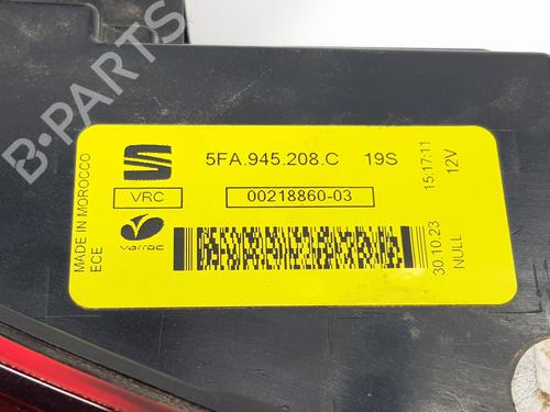 Right taillight CUPRA LEON (KL1, KU1, KUG)  | BP29358593C35 