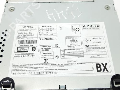Radio NISSAN QASHQAI II SUV (J11, J11_) 1.5 dCi | BP18696681E6 