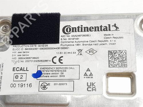 Electronic module RENAULT KANGOO III MPV Blue dCi 115 (KJAC) | BP38441913M83 - Image 5