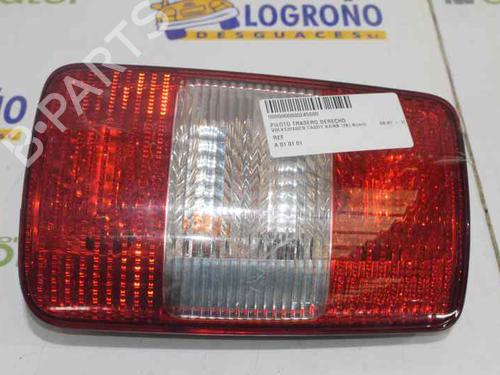 Right taillight VW CADDY III Box Body/MPV (2KA, 2KH, 2CA, 2CH)  | BP1325511C35 