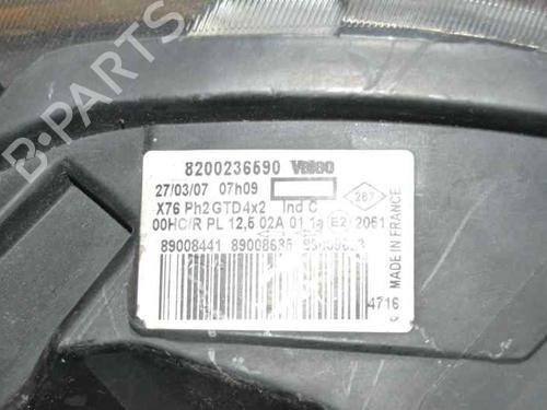 Left headlight RENAULT KANGOO (KC0/1_) 1.5 dCi | BP2972126C28 