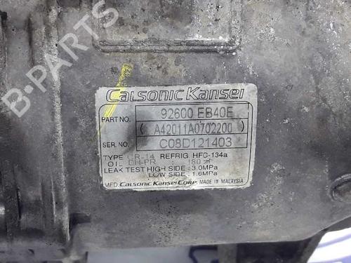 AC compressor NISSAN NAVARA NP300 (D40) 2.5 dCi 4WD (D40TT, D40T, D40M, D40BB) | BP1965049M34 