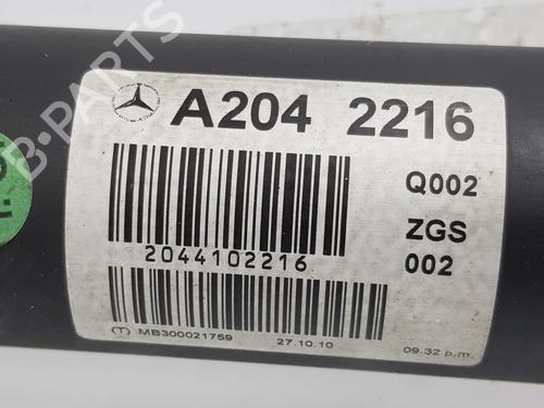 Driveshaft MERCEDES-BENZ C-CLASS (W204) C 200 CDI (204.007, 204.006) | BP15990048M37 