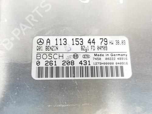 Engine control unit (ECU) MERCEDES-BENZ E-CLASS (W211) E 500 (211.070) | BP9718920M57 