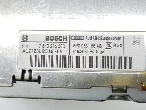 Radio AUDI A3 Sportback (8PA) 1.4 TFSI | BP8318091E6 