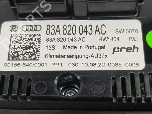 Climate control AUDI Q3 Sportback (F3N) 35 TDI | BP12575739I5 