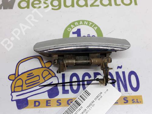Rear right exterior door handle AUDI A6 C6 (4F2) 2.7 TDI | BP1641450C130 
