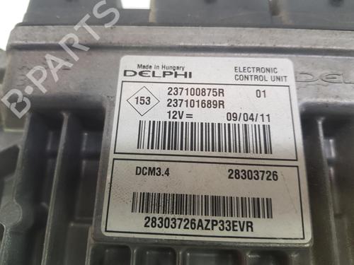 Engine control unit (ECU) RENAULT CLIO III (BR0/1, CR0/1) 1.5 dCi | BP9967580M57 