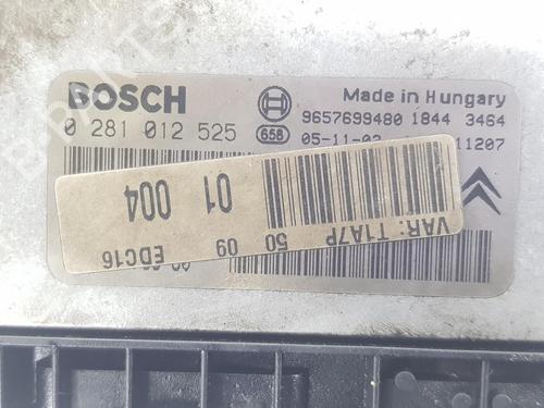 Engine control unit (ECU) PEUGEOT 206 Hatchback (2A/C) 1.4 HDi eco 70 | BP9498322M57 