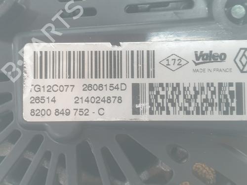 Alternator RENAULT MEGANE III Hatchback (BZ0/1_, B3_) 1.2 TCe (BZ2B, BZ11) | BP36670549M7 - Image 3