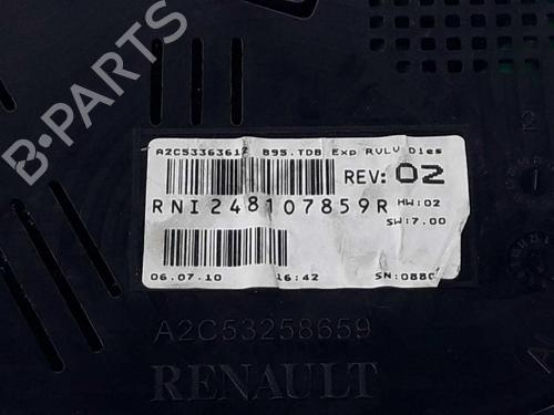 Instrument cluster RENAULT MEGANE III Hatchback (BZ0/1_, B3_) 1.5 dCi (BZ09, BZ0D, BZ1W, BZ29, BZ14) | BP3381584C47 