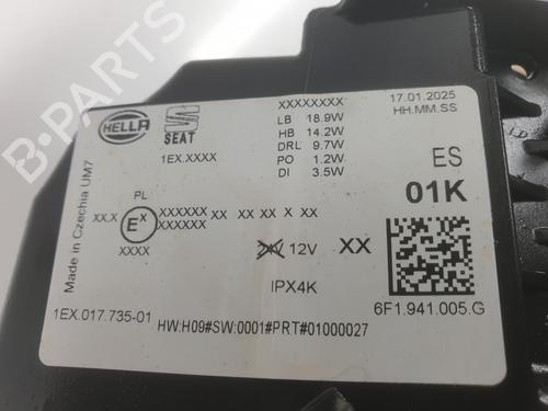 Left headlight SEAT ARONA (KJ7, KJP)  | BP31150376C28 