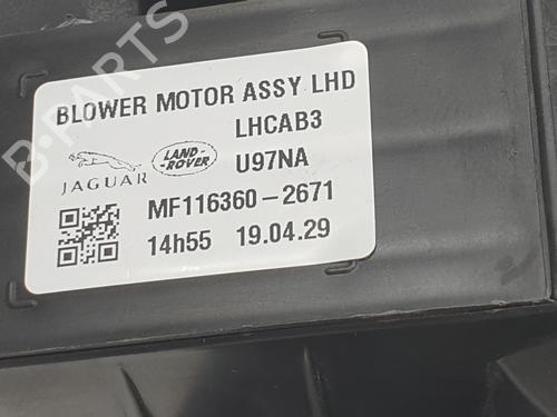 Heater blower motor LAND ROVER RANGE ROVER VELAR (L560) 2.0 D180 TD4 4x4 | BP20196672M62 