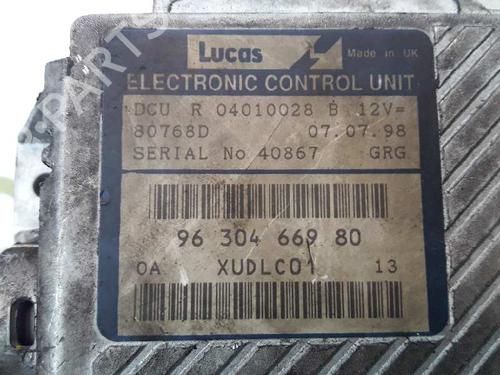 Engine control unit (ECU) PEUGEOT 406 (8B) 2.1 TD 12V | BP3127102M57 