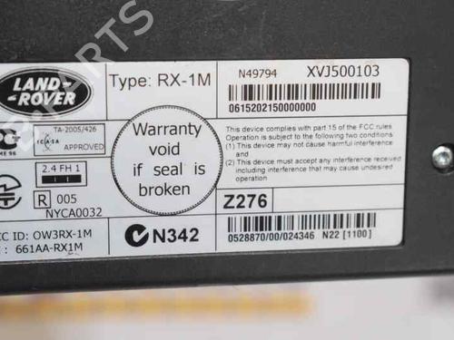 Elektronisk modul LAND ROVER RANGE ROVER SPORT I (L320) 2.7 D 4x4 | BP14121279M83 