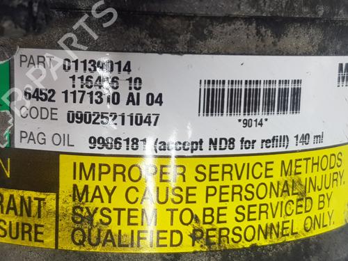 AC compressor MINI MINI (R50, R53) Cooper | BP33658855M34 - Image 3