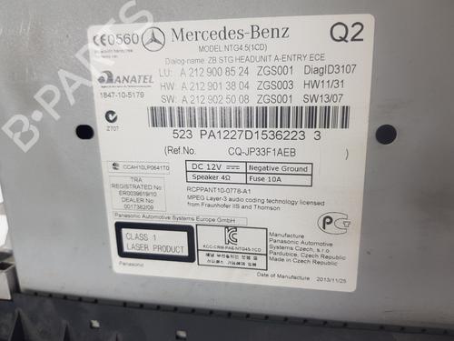 Radio MERCEDES-BENZ E-CLASS T-Model (S212) E 350 CDI (212.223) | BP20196479E6 