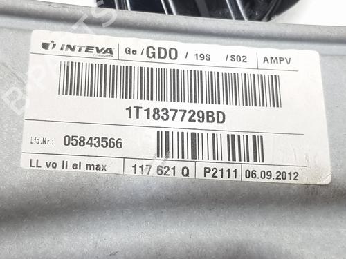 Front left window mechanism VW TOURAN (1T3)  | BP36342520C22  - Image 6