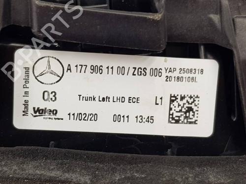 Left tailgate light MERCEDES-BENZ A-CLASS (W177) A 200 (177.087) | BP38708855C79 - Image 2