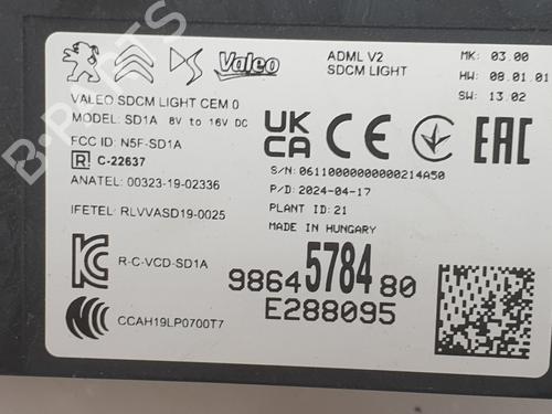 Electronic module OPEL ASTRA L Sports Tourer (O5)  | BP25771711M83 