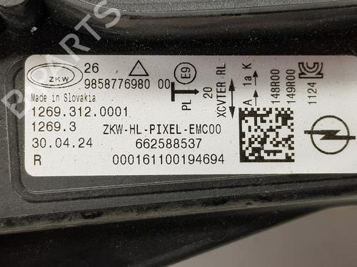 Right headlight OPEL ASTRA L Sports Tourer (OV5) 1.2 (FRHNSL, FRHNSR) | BP29433807C29 