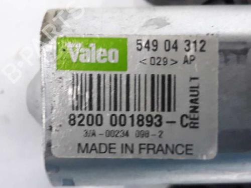 Rear wiper motor RENAULT LAGUNA II Grandtour (KG0/1_) 1.9 dCi (KG0G) | BP5267781M102 