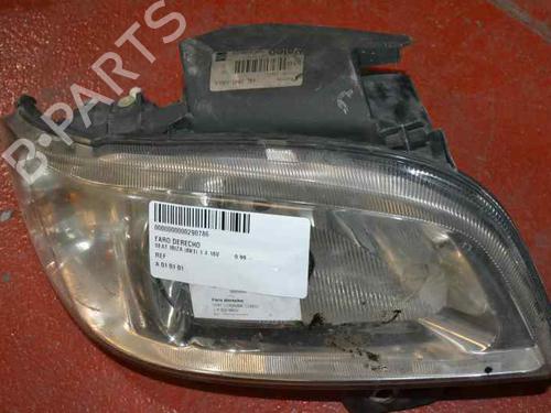 Used Right headlight SEAT IBIZA II (6K1) 1.4 16V (75 hp) 1543305