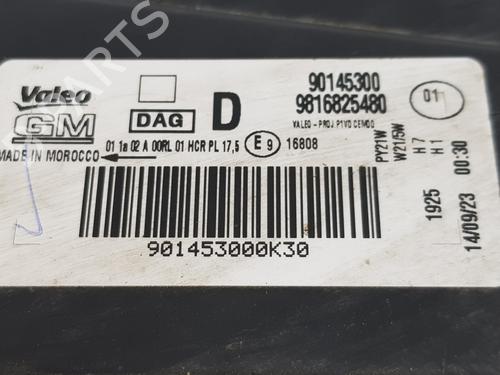 Right headlight OPEL COMBO E Tour / Life (K9) 1.5 | BP32307244C29 