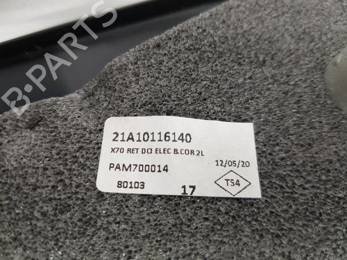 Right mirror RENAULT MASTER II Van (FD) 2.5 dCi 120 | BP9186785C27 